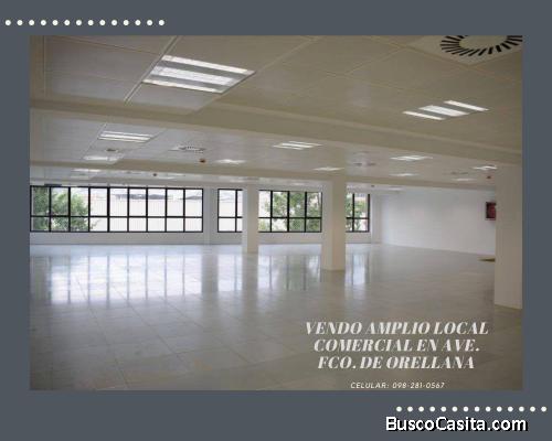 AVE.. ECO  DE ORELLANA VENDO AMPLIO LOCAL DE 796m