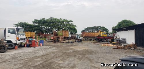 VENDO TERRENO VÍA DURAN YAGUACHI 1 HAS 50% RELLENADA