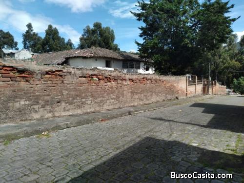 vendo casa con terreno 