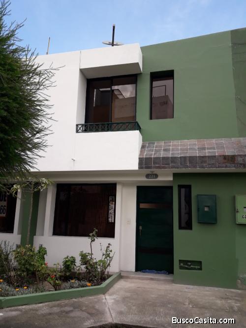 Venta de Casa en Conjunto Privado Parque San Francisco Sector - Guajalo (Sur de Quito)