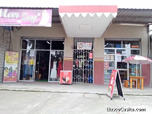 Casa con locales comerciales 