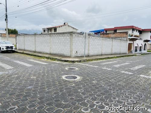 Venta de terreno en Otavalo