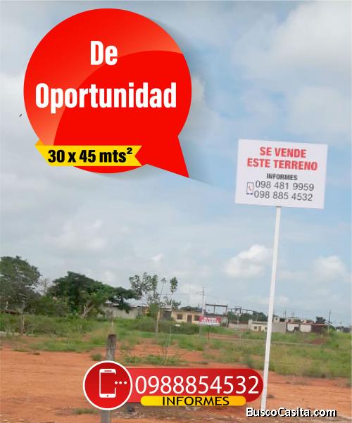 Venta De solar en sector Estratégico Santa Rosa- El Oro  vía a Bellavista