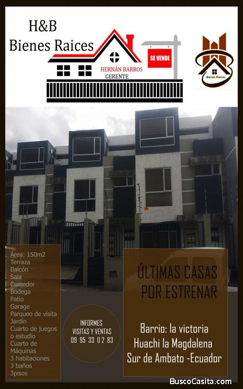 Casa en el sur de Ambato