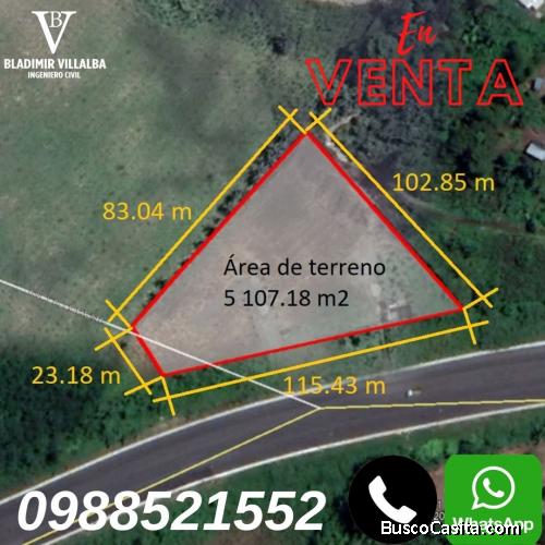 Se Vende Terreno con un Retorno de la Inversión de $100 000.00 antes de impuestos.