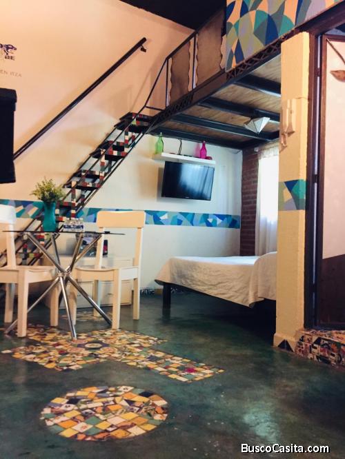 HERMOSA HABITACION PARA HOSPEDARTE, NOCHE, SEMANA O MES 