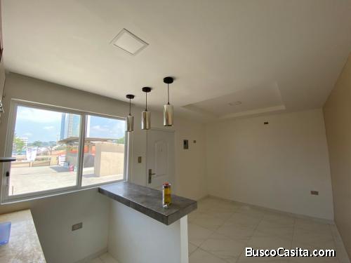 ALQUILER DE SUITE 1 DORMITORIO SIN MUBLES, SECTOR NORTE DE GUAYAQUIL