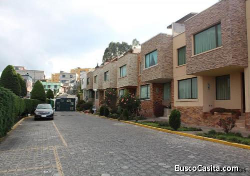 Casa de arriendo en Quito, Amagasi del Inca, conjunto Nueva Granizada $320 más $70 alícuota