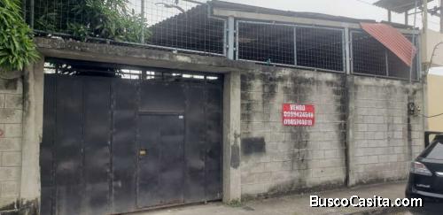 TERRENO Y BODEGA-GALPON 420 MTS2  VIA LA AURORA 