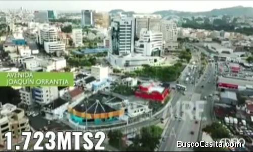 TERRENO EN ZONA COMERCIAL DE GUAYAQUIL, ECUADOR