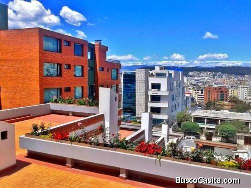 *QUITO TENIS* VENDO DEPARTAMENTO DUPLEX CON AMPLIAS TERRAZAS PRIVADAS. VSTA ESPECTACULAR.