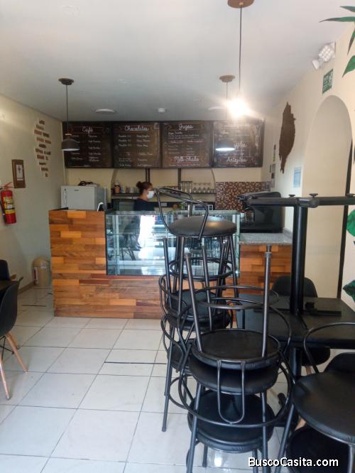 NEGOCIO CAFETERÍA DE VENTA 