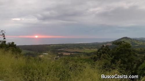 Vendo terreno con vista al Mar En Manabi