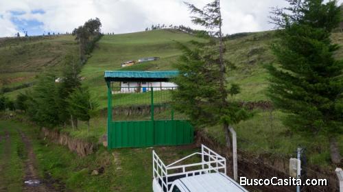 Bonita propiedad en el campo con bosque en el sector del quinche-quito