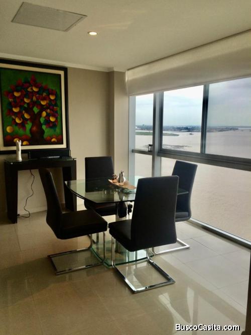 Arriendo Loft Amoblado Con Vista Al Río, Edif. River Front