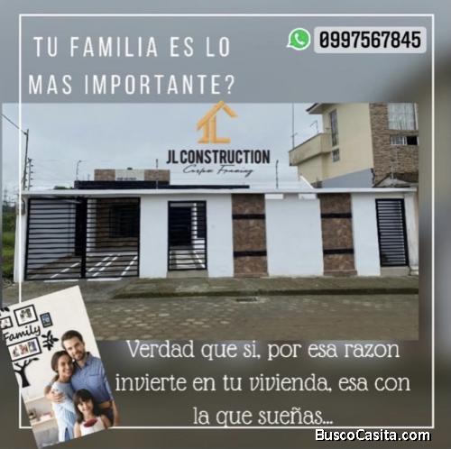 Venta casa por estrenar 