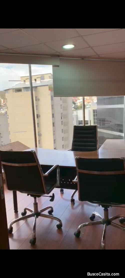 ARRIENDO O VENDO OFICINA AMOBLADA SECTOR LA CAROLINA 
