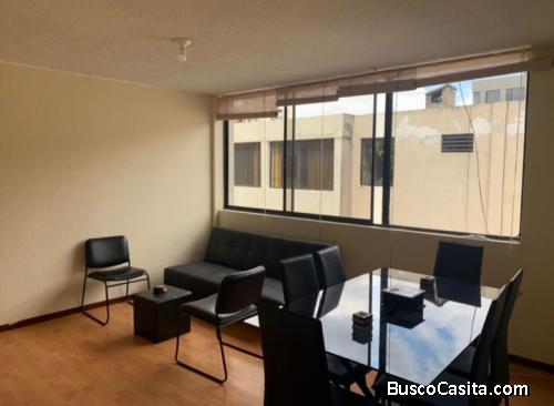 ARRIENDO DEPARTAMENTO AMOBLADO DE 2 DORMITORIOS SECTOR QUICENTRO NORTE