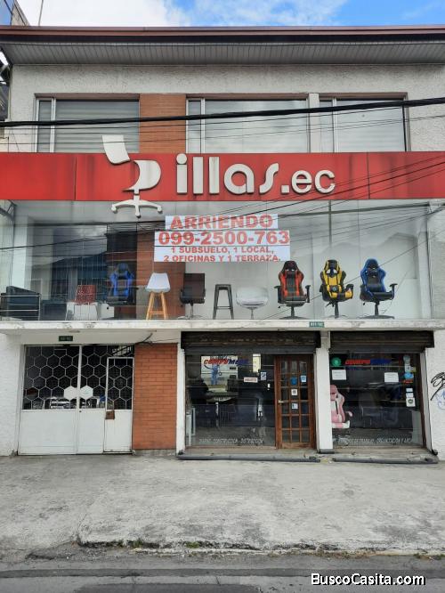 ARRIENDO EDIFICIO COMERCIAL