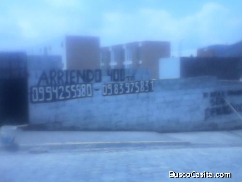 Alquiler de Terreno en sector Comercial para bodegas de containers canchas deportivasercio