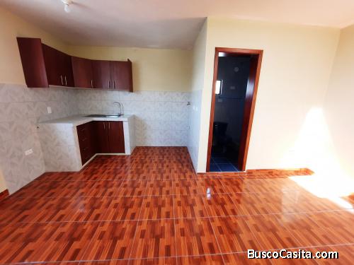 Cómodo departamento por estrenar de 30m2