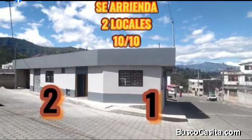 Se arrienda 2 locales para LOCAL o VIVIENDA