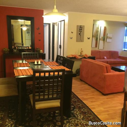 ARRIENDO DEPARTAMENTO AMOBLADO 2 DORMITORIOS SECTOR QUICENTRO NORTE