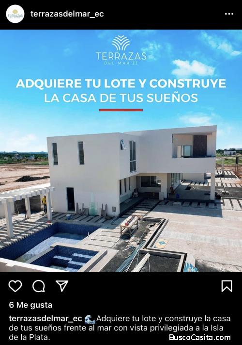 En Manabí se viven las mejores historias frente al mar. Adquiere tu terreno y planifica tu casa. 