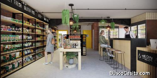 Espacio en zona universitaria y de negocios