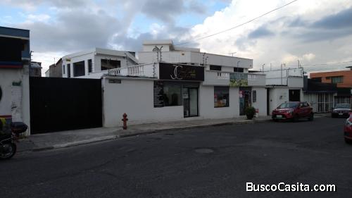 ARRIENDO TERRENO CON SUITE U OFICINA 250 MTS EN LA CONCEPCION QUITO