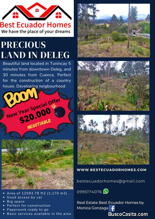New Year Offer!! Precious Land located in Deleg