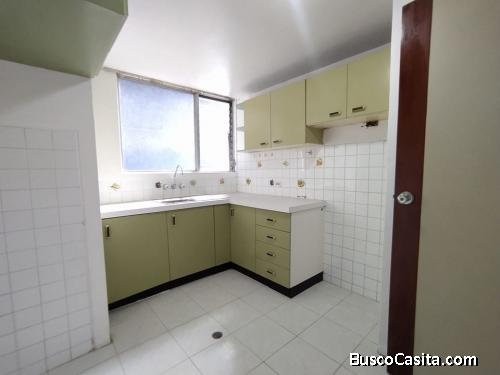 Departamento , 3 hab, 1 baño EXCELENTE iluminación