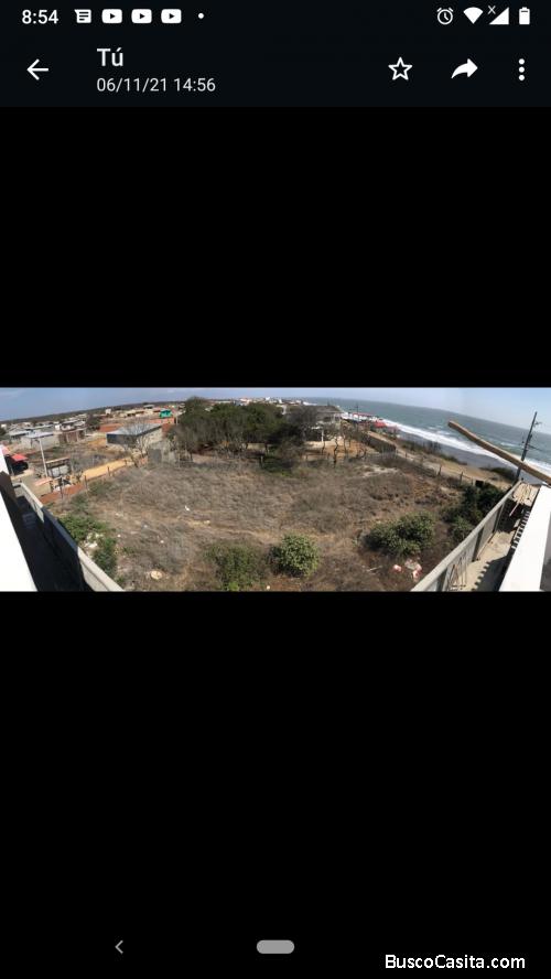 Vendo terreno de 800 m2, con vista al mar, Punta Arenas Posorja