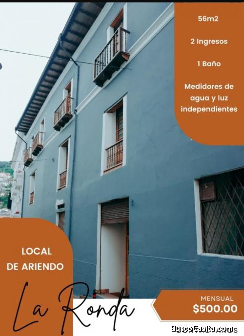 ARRIENDO LOCAL COMERCIAL DE ALQUILER LA RONDA