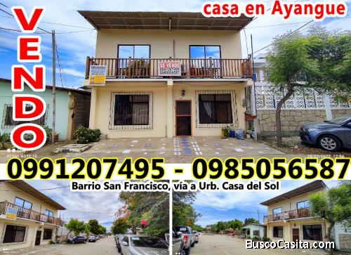 Casa en Ayangue Santa Elena, cerca del mar. Muy buen estado y ubicación