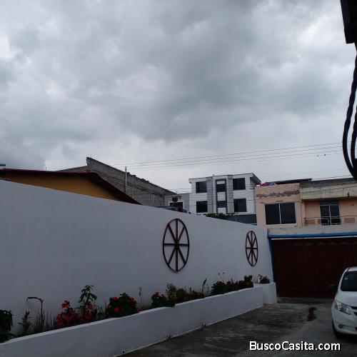 Casa con havitaciones amuebladas 