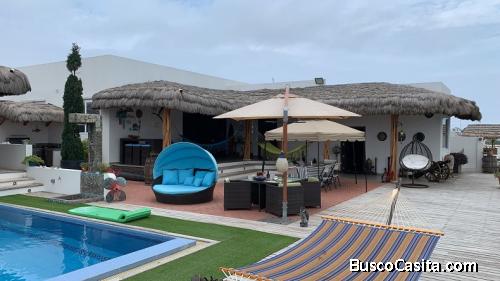 VENTA Casa en AYANGUE PLAYA Urbanización Privada, Fabulosa vista al mar