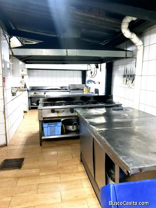 Arriendo Local Comercial con COCINA equipada para producir comida al x mayor 