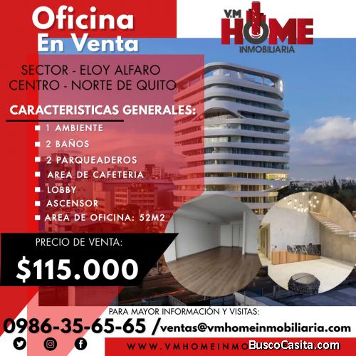 Venta de Oficina Sector Eloy Alfaro 