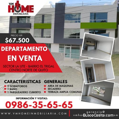 Departamento VIP en Venta Sector UTE (Barrio el Trigal)