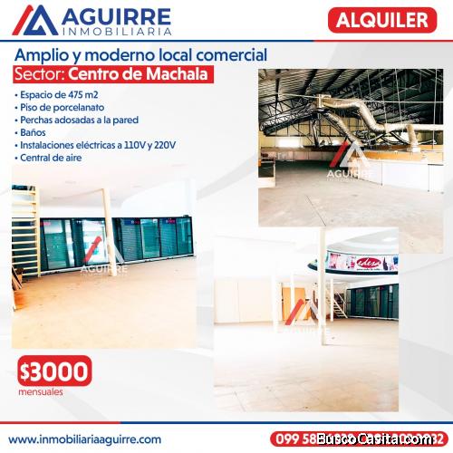 LOCAL  ESQUINERO CENTRO DE MACHALA 