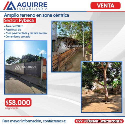 TERRENO SECTOR CENTRICO MACHALA