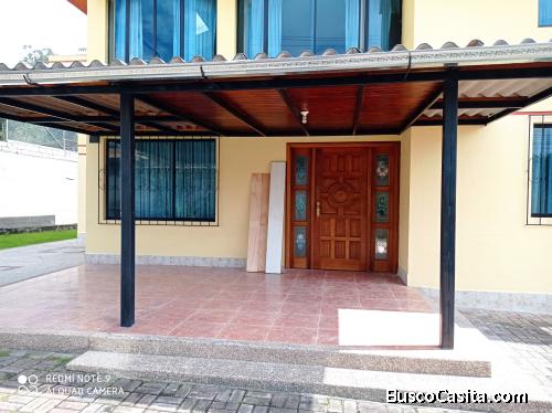 Arriendo amplia casa valle de los chillos seguridad, excelente clima