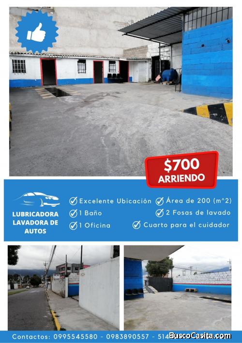 LUBRICADORA - LAVADORA DE AUTOS