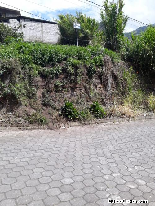 DE OPORTUNIDAD¡¡¡ SE VENDE BONITO LOTE DE TERRENO EN EL SECTOR ULBA EN BAÑOS DE AGUA SANTA