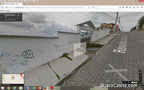 VENDE TERRENO EXCELENTE UBICACION SECTOR SAN FERNANDO NORTE DE QUITO