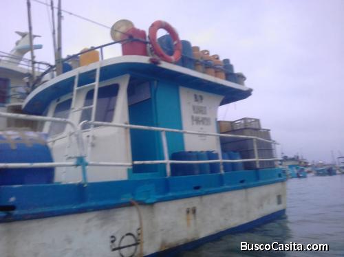 Vendo barco Enfibrado de pesca de altura-
