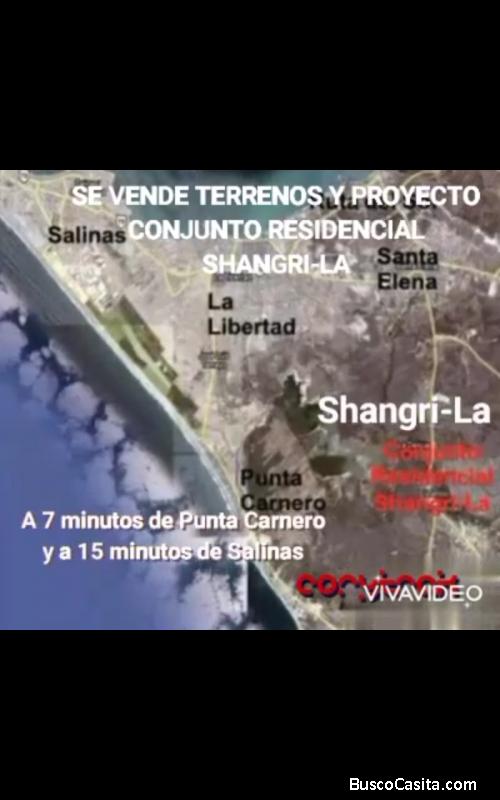 Constructora Corytrak. Vende Terrenos vía Ancon km 1 1/2 - Santa Elena en Ecuador