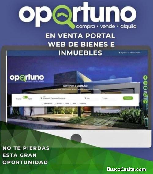 PORTAL WEB INMMOBILIARIO 