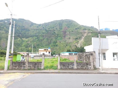 EN BAÑOS-TUNGURAHUA-EXCELENTE UBICACIÓN-LOTE DE TERRENO EN VENTA